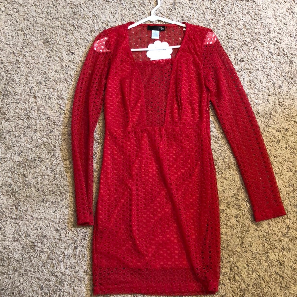 brand new red dress from Shop Hopes boutique - Picture 1 of 4